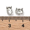 Brass Sew on Prong Settings KK-G557-23P-3