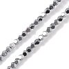 Electroplated Synthetic Non-magnetic Hematite Beads Strands G-A234-G03-01B-1