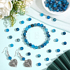 100Pcs Dyed Natural Dragon Veins Agate Beads G-PA0002-39A-4