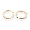304 Stainless Steel Hoop Earrings EJEW-T048-24D-G-2