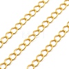 Brass Curb Chains KK-P304-02C-G-1