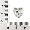 Brass Micro Pave Cubic Zirconia Slide Charms ZIRC-I068-07P-A-3