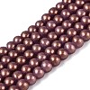 Baking Paint Glass Pearl Beads Strands DGLA-ZX001-05B-18-1