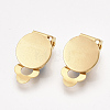 304 Stainless Steel Clip-on Earring Findings STAS-T045-33B-G-1