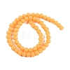 Synthetic Coral Carved Beads Strands CORA-C003-01B-2