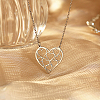 Stainless Steel  Pendant Necklaces MV1816-1-2