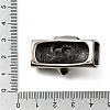 304 Stainless Steel Slide Charms STAS-F356-15AS-06-3