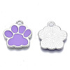 Alloy Enamel Pendants ENAM-T016-22P-D-RS-3