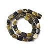 Natural Yellow Turquoise(Jasper) Beads Strands G-D098-D14-3