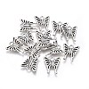 Tibetan Style Alloy Butterfly Charms TIBEP-17627-AS-RS-1