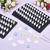 350Pcs PP Plastic Thread Winding Boards DIY-NB0016-08-4