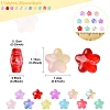 30Pcs Baking Paint Glass Beads GLAA-FS0001-99D-4
