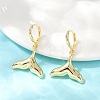 Brass Hoop Earrings EJEW-Q036-03D-G-1