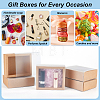 Kraft Paper Storage Gift Drawer Boxes CON-WH0089-37B-01-5