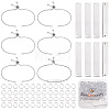 DIY 304 Stainless Steel Slider Bracelets Making Kits DIY-BBC0003-17-1