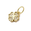925 Sterling Silver Micro Pave Clear Cubic Zirconia Charms STER-S010-03B-G-2