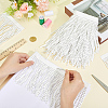 4.8Yards Velvet Tassel Fringe Trimming SRIB-GF0001-75B-3