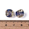Handmade Gold Sand Lampwork Beads LAMP-Q039-03D-4