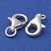 925 Sterling Silver Lobster Claw Clasps STER-K167-074C-S-2