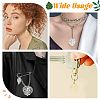 20Pcs 10 Styles Brass Filigree Pendants KKC-FS0001-04-6
