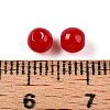 Opaque Solid Color Glass Beads X1-GLAA-N007-4mm-A08-3