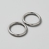 304 Stainless Steel Closed Jump Rings STAS-WH20007-03A-P-2