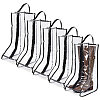 Clear PVC Plastic Shoes Storage Zipper Bags with Handles ABAG-WH0045-71B-1