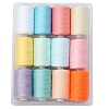 12 Colors Polyester Sewing Thread PW-WGD975A-09-1