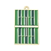 Tennis Alloy Enamel Pendants AL-CBA292F-02C-G-1