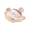 Alloy Enamel Pendants ENAM-Z010-27B-KCG-2