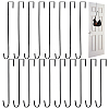 32Pcs 2 Styles Carbon Steel Hooks for Wreath AJEW-WA0003-98-1
