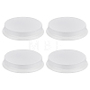 Flat Round Polymer Clay Display Base ODIS-WH0025-171A-1