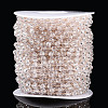 Handmade Glass Faceted Round Beaded Chains CHC-ZX005-05G-2