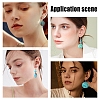 DIY Imitation Gemstone Style Earring Making Kits DIY-SC0012-11-6
