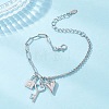 Alloy Charms Bracelets BJEW-JB12747-1