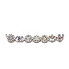 Chakra 304 Stainless Steel Big Pendants STAS-F367-15A-P-1