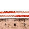 Transparent Glass Beads Strands GLAA-N074-01A-16-5