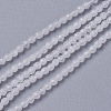 Natural White Jade Beads Strands G-F596-46E-3mm-1