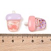 Printed Transparent Resin Imitation Drink Cabochons RE-CBA9CE8-04-3