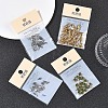 SHEGRACE Brass Micro Pave Cubic Zirconia Pendants XGRQ3D355-516G-6