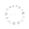 ABS Plastic Imitation Pearl Cabochons OACR-CJ0001-08-6
