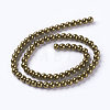 Eco-Friendly Dyed Glass Pearl Round Beads Strands HY-A002-6mm-RB090-2