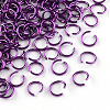 Aluminum Wire Open Jump Rings X-ALUM-R005-0.8x6-11-1