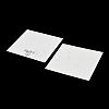 Smiling Face Paper Earrings Necklace Display Cards FIND-T072-01C-01-2
