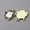 Alloy Enamel Pendants FIND-CJC0010-30LG-02-2