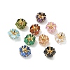 Brass & Glass Beads GL-CBA12D7-02G-1