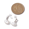 Natural Pearl Ear Studs EJEW-P286-08P-3