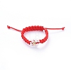 Adjustable Nylon Cord Braided Bead Rings RJEW-JR00303-05-1