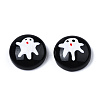 Halloween Opaque Resin Enamel Cabochons CRES-N031-012-3