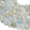 Natural Aquamarine Beads Strands G-L642-F05-6mm-4